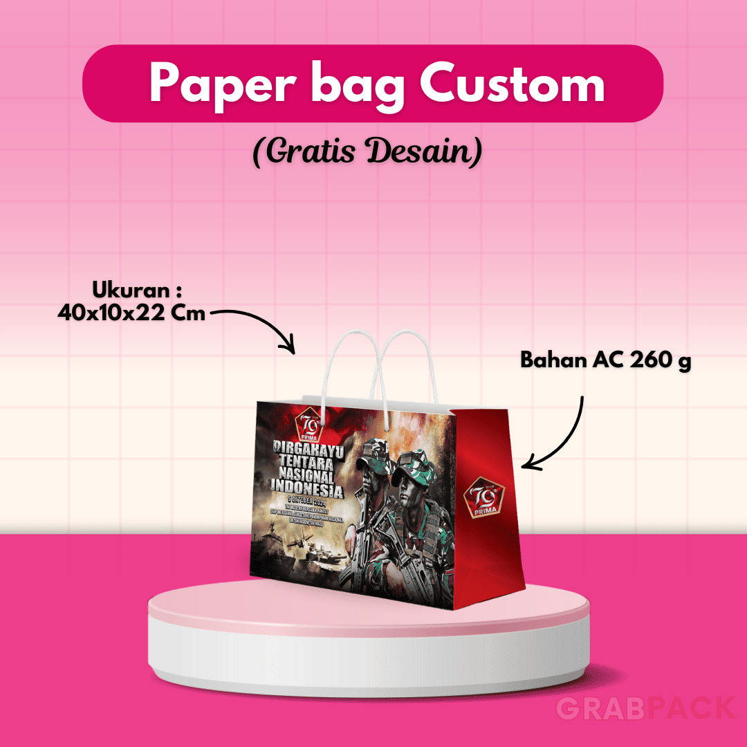 Paperbag Custom Kemasan Mewah: Solusi Elegan dalam Dunia Kemasan